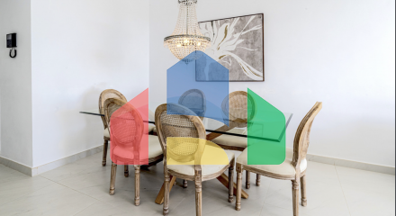 Квартира на первом этаже с 2 спальнями и 2 ванными комнатами