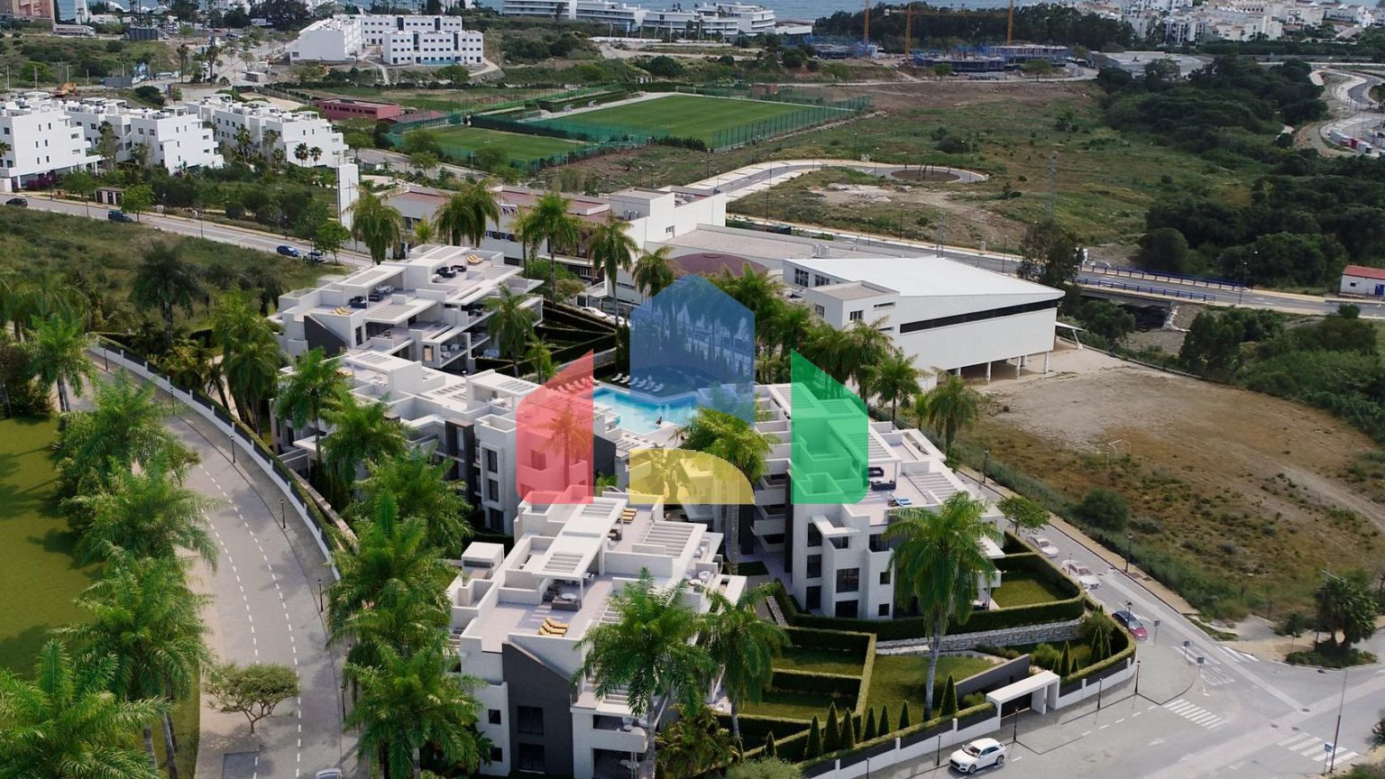 Современная жизнь в Эстепоне: Просторные апартаменты с солнечными террасами