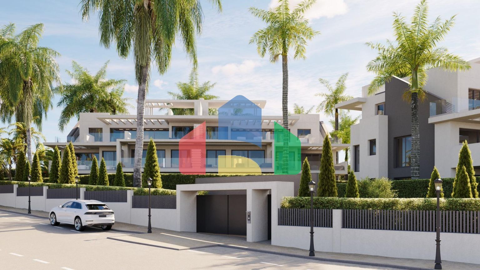 Современная жизнь в Эстепоне: Просторные апартаменты с солнечными террасами