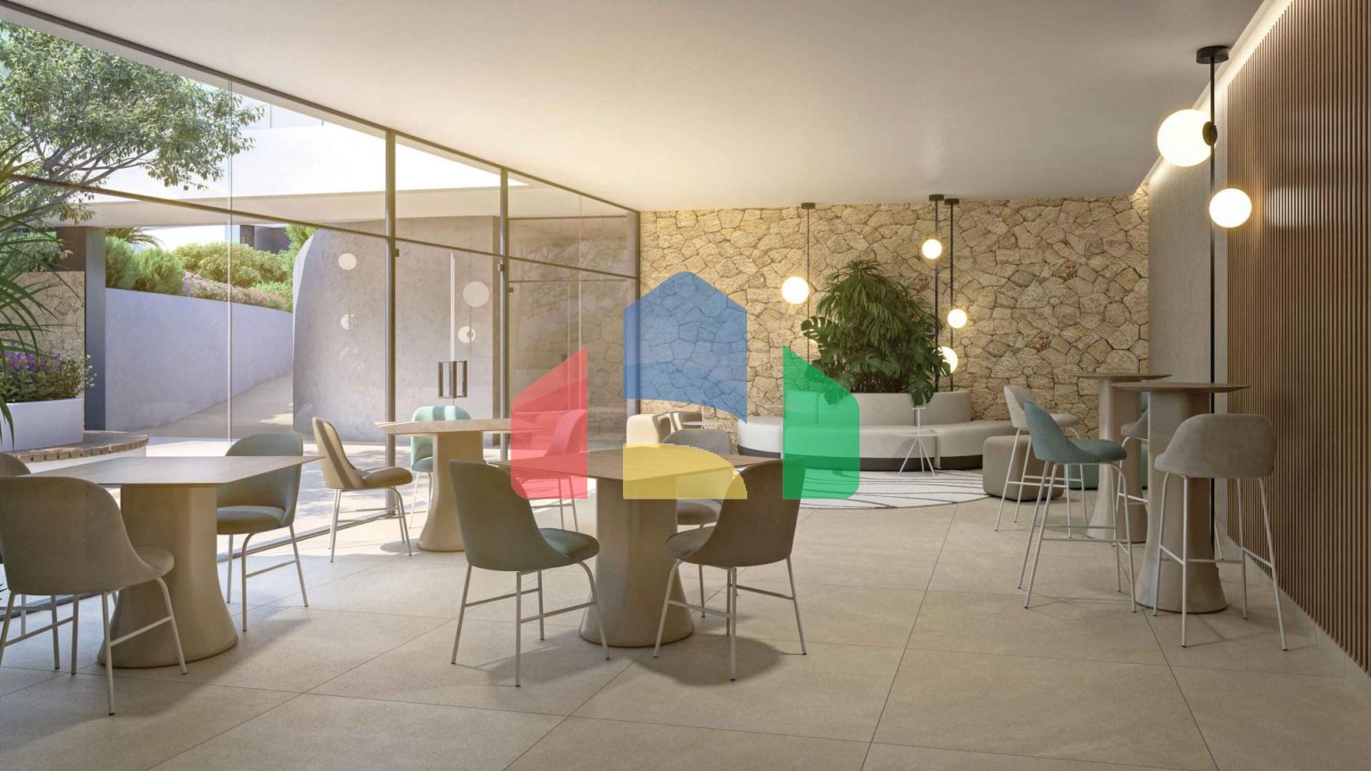 Апартаменты с двумя спальнями в роскошном комплексе в Эстепоне