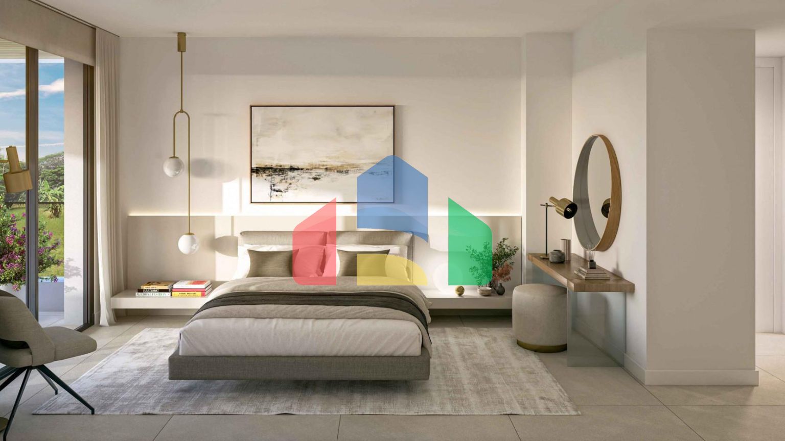 Апартаменты с двумя спальнями в роскошном комплексе в Эстепоне