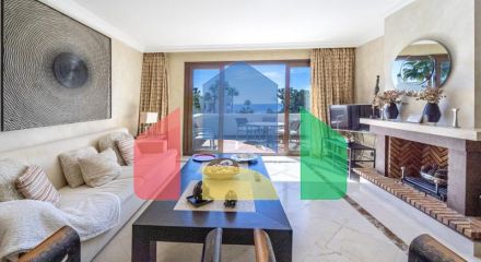 A beautiful 3 bedroom 2 bathroom penthouse situated right on the beachfront with simply amazing sea views.