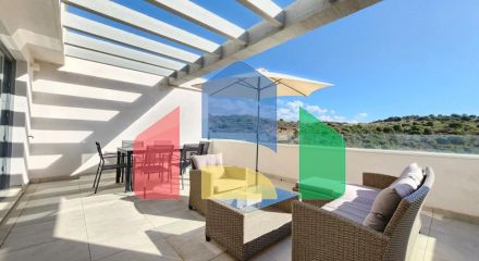 Эффектный недавно построенный двухуровневый пентхаус в урбанизации Serenity Views, Эстепона.