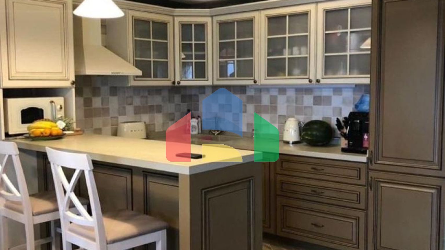 Уникальный пентхаус с террасой и видом на море в Баошичи, всего 50 м до пляжа