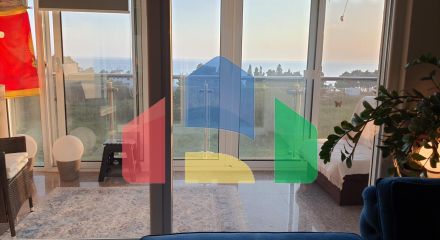 Квартира с двумя спальнями с прямым видом на море