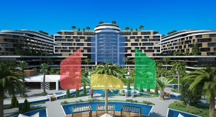 Апартаменты в элитном 5* отеле в Баре