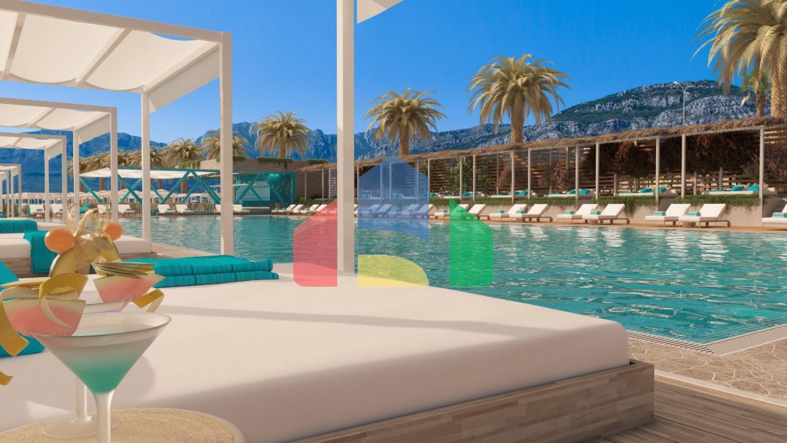 Апартаменты в элитном 5* отеле в Баре