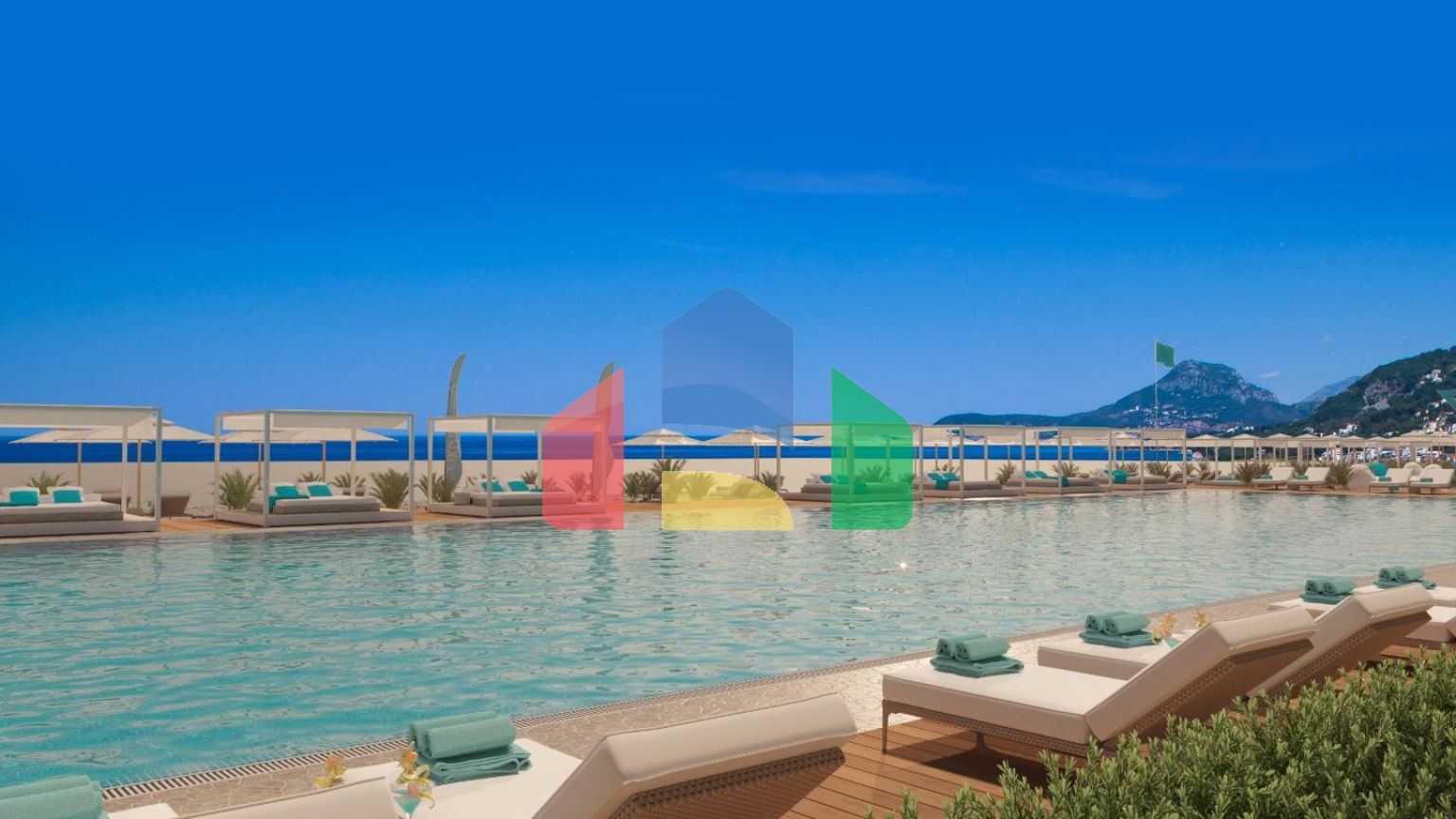 Апартаменты в элитном 5* отеле в Баре