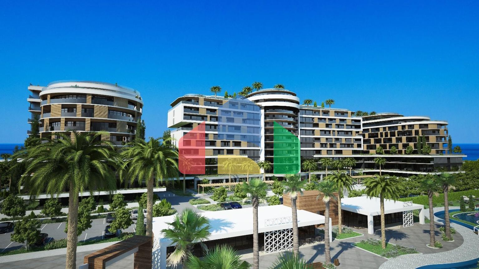 Апартаменты в элитном 5* отеле в Баре