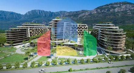 Апартаменты в элитном 5* отеле в Баре