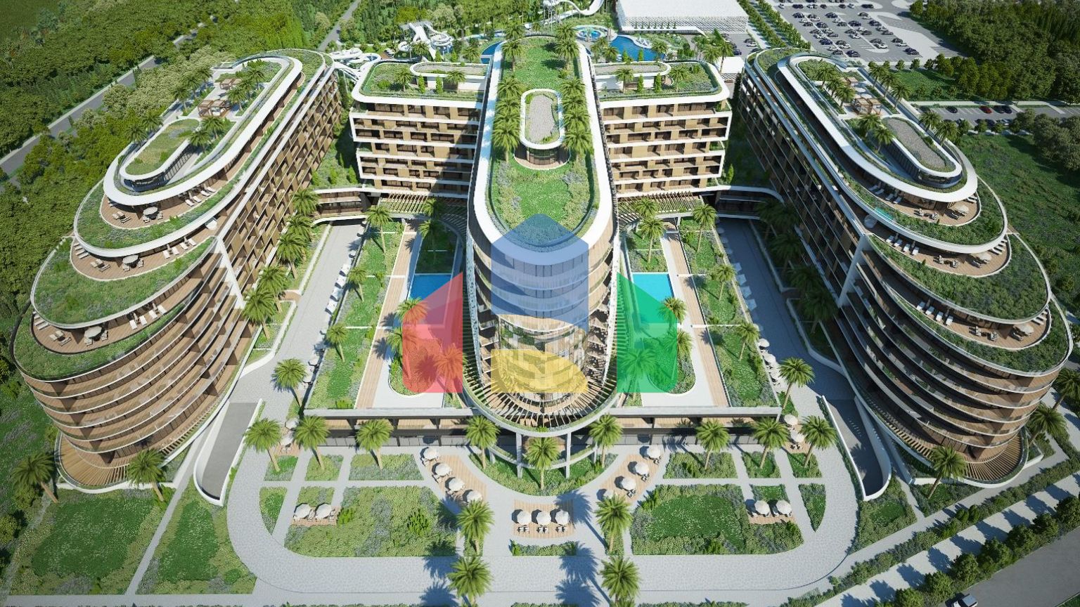 Апартаменты в элитном 5* отеле в Баре