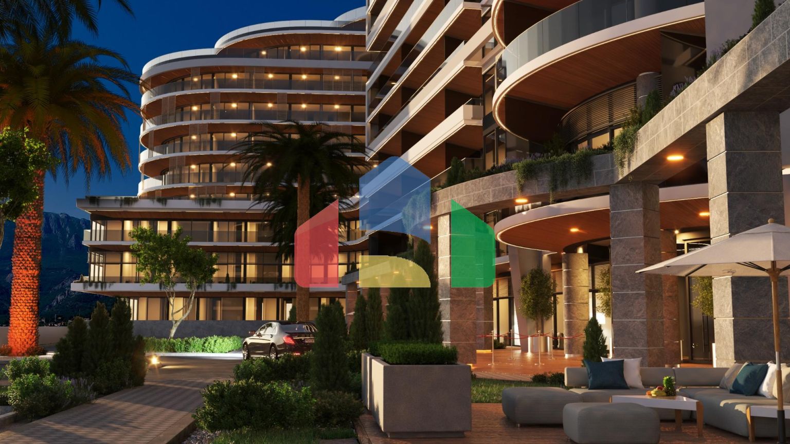 Апартаменты в элитном 5* отеле в Баре