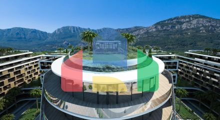 Апартаменты в элитном 5* отеле в Баре