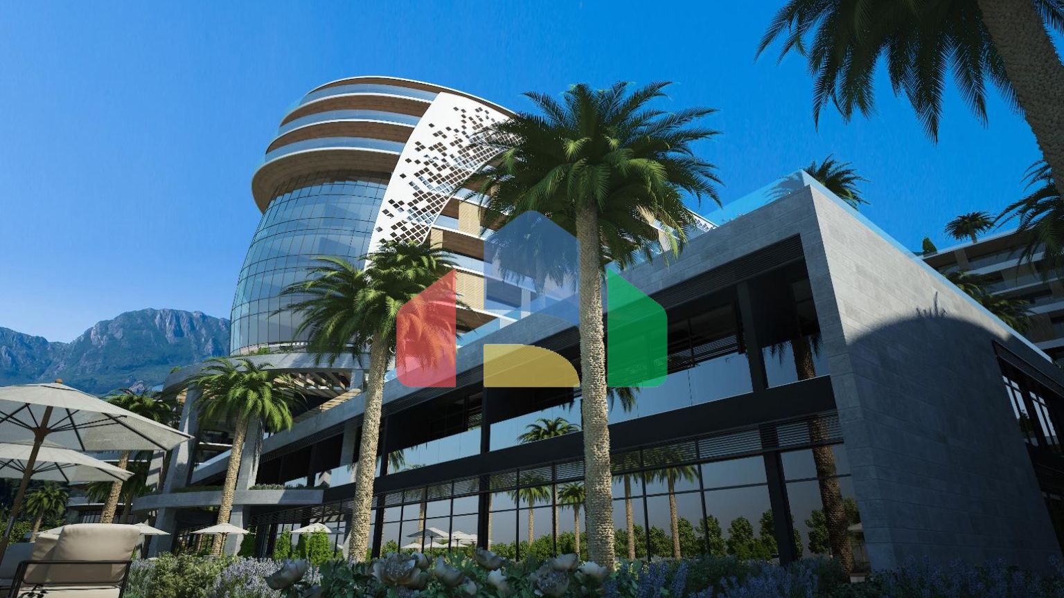 Апартаменты в элитном 5* отеле в Баре