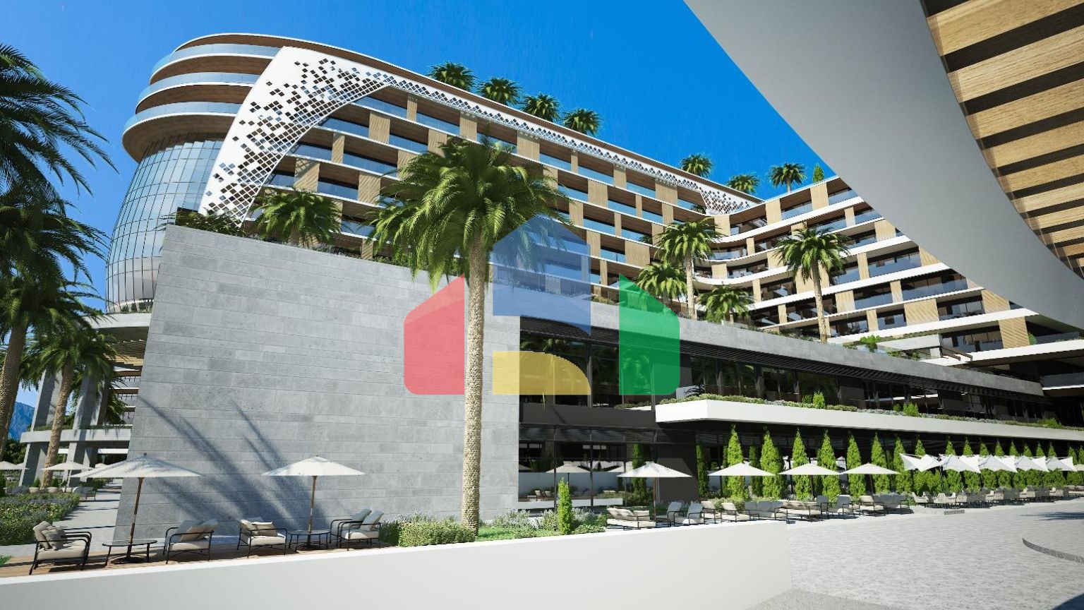 Апартаменты в элитном 5* отеле в Баре