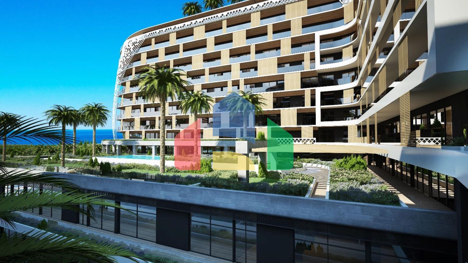 Апартаменты в элитном 5* отеле в Баре