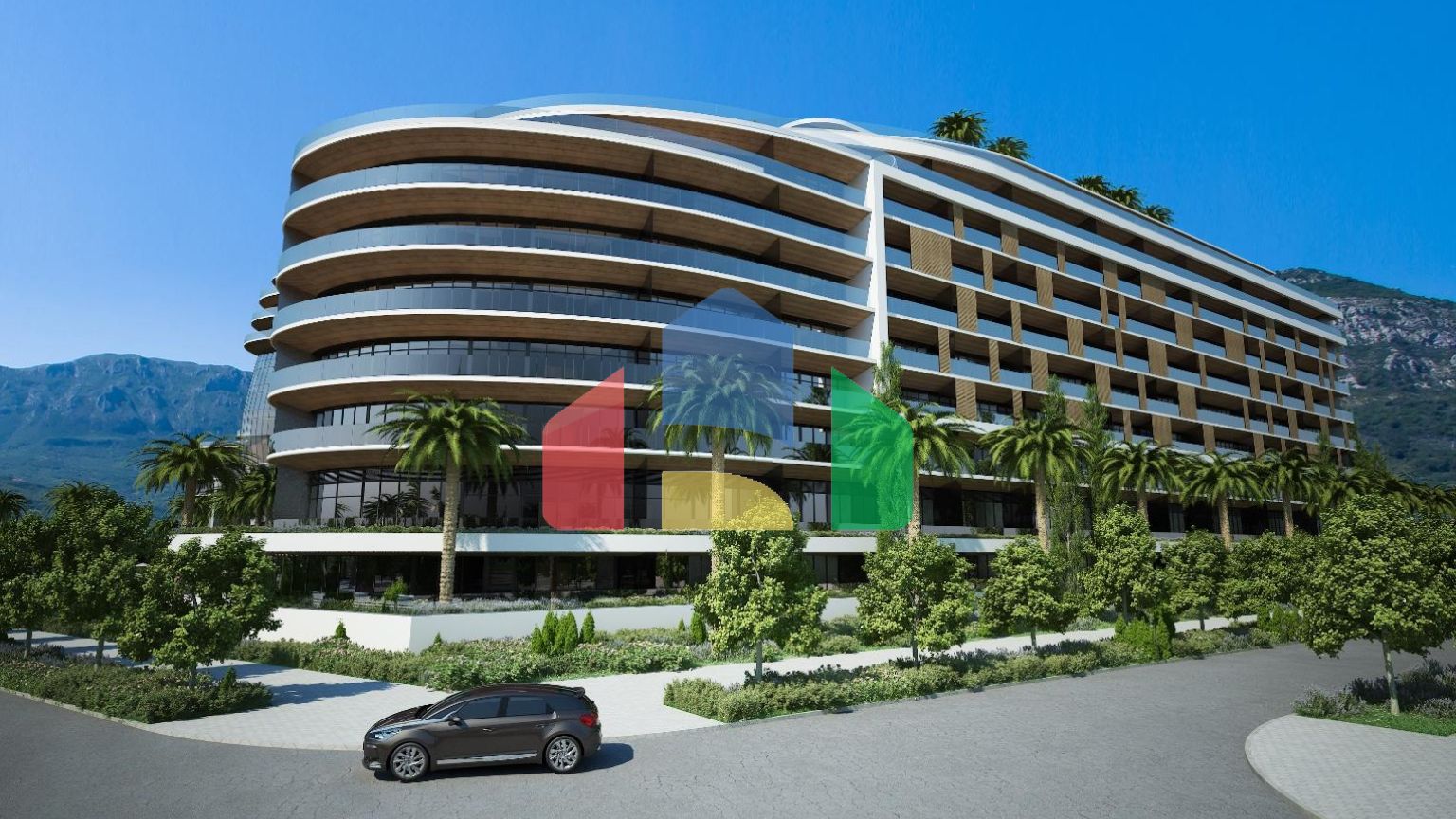 Апартаменты в элитном 5* отеле в Баре