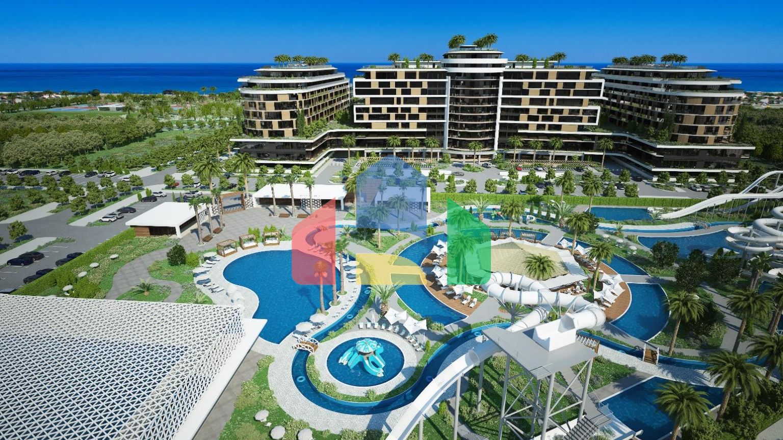 Апартаменты в элитном 5* отеле в Баре