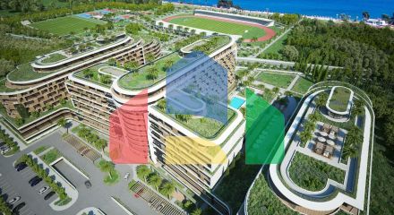 Апартаменты в элитном 5* отеле в Баре