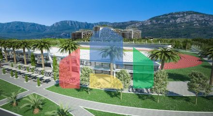 Апартаменты в элитном 5* отеле в Баре