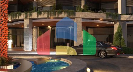 Апартаменты в элитном 5* отеле в Баре