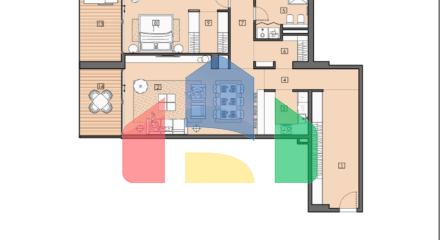 Апартаменты в элитном 5* отеле в Баре