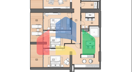 Апартаменты в элитном 5* отеле в Баре