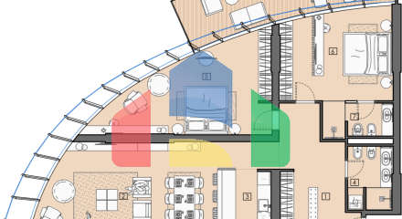 Апартаменты в элитном 5* отеле в Баре