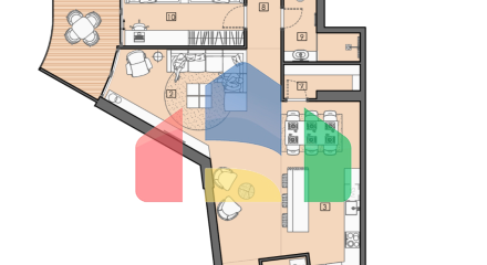 Апартаменты в элитном 5* отеле в Баре