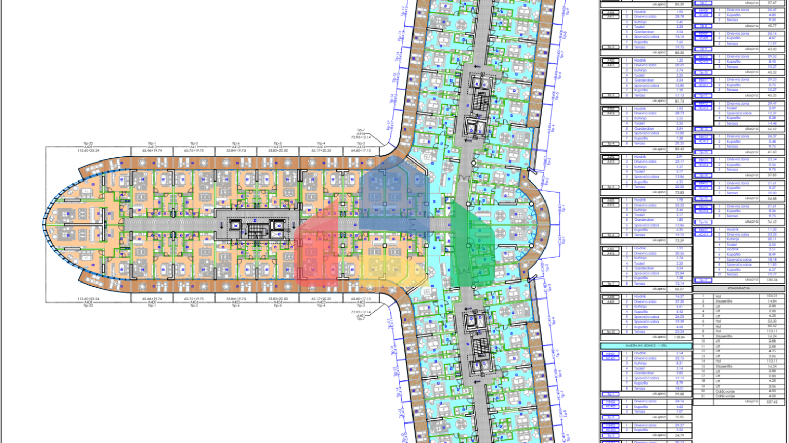 Апартаменты в элитном 5* отеле в Баре
