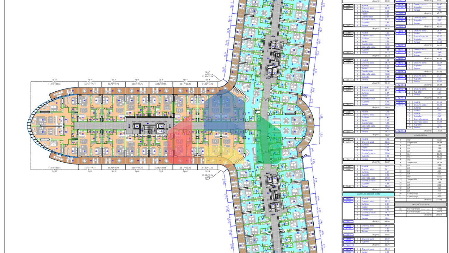 Апартаменты в элитном 5* отеле в Баре
