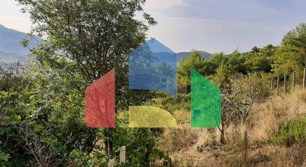 Большой участок с домом с видом на море и город Бар, Витичи