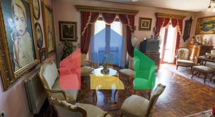 Семейный трехэтажный дом с видом на море и город в Баре, Шушань