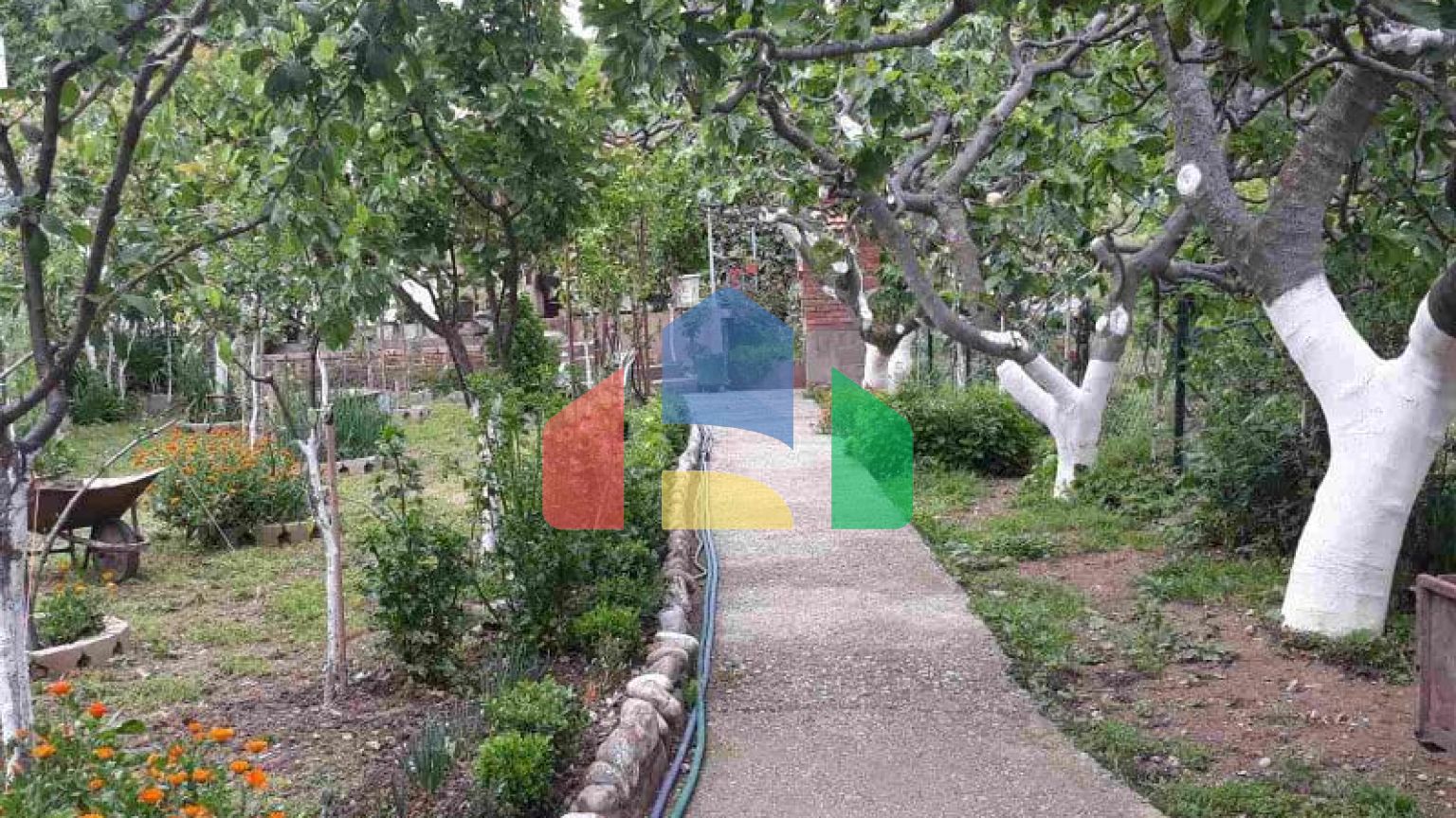 Одноэтажный дом с большим участком в Шушани, Бар