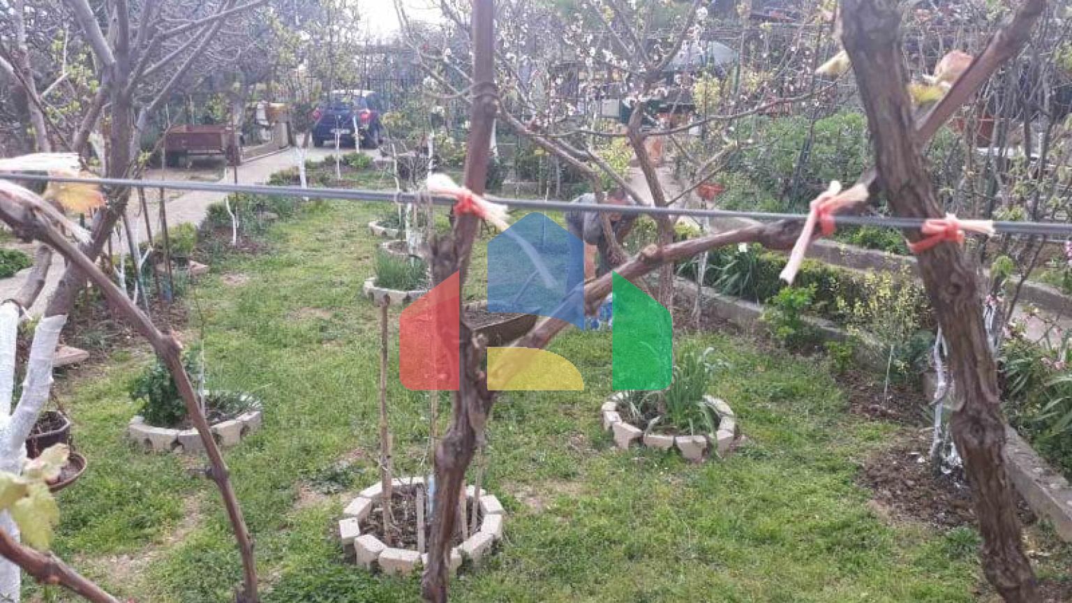 Одноэтажный дом с большим участком в Шушани, Бар