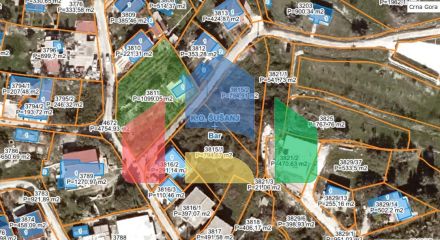 Одноэтажный дом с большим участком в Шушани, Бар