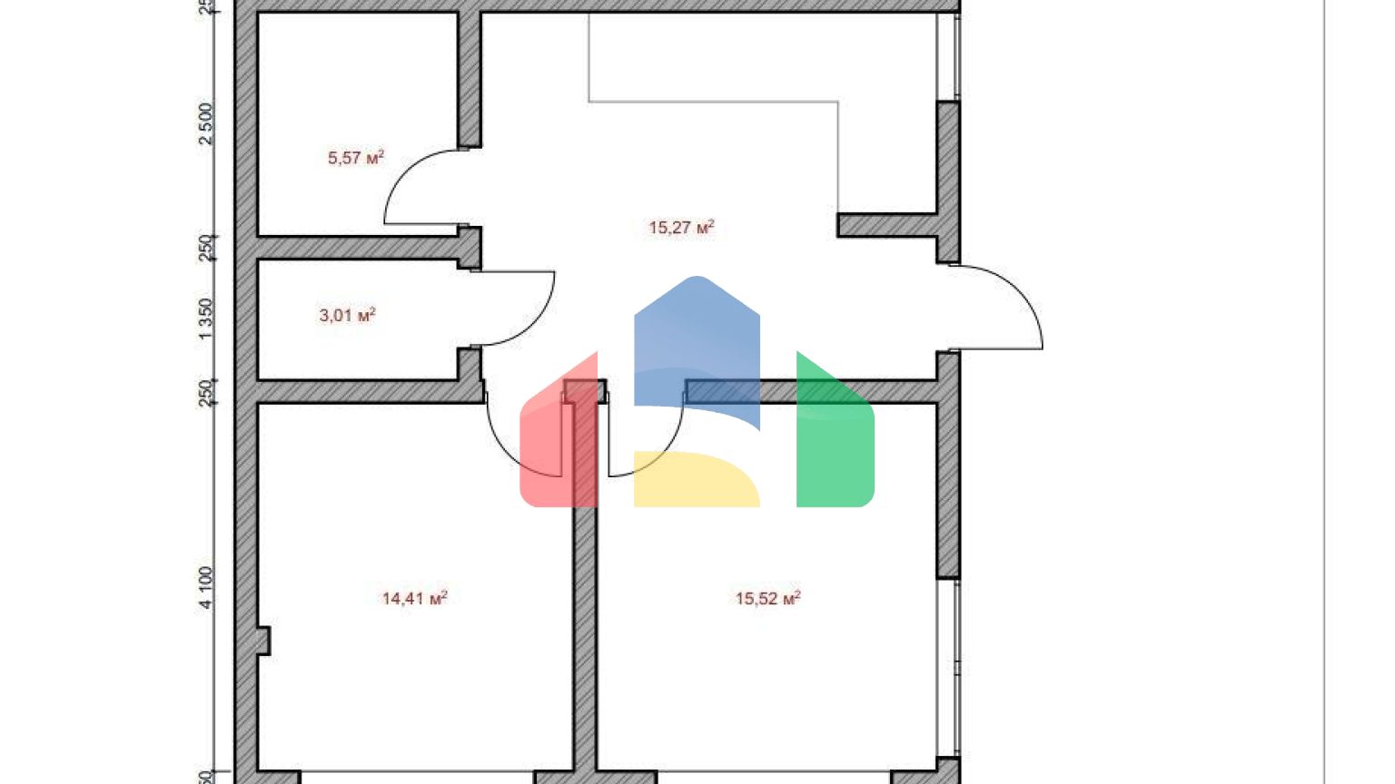 Четыре новые виллы в маслиновой роще в городе Бар
