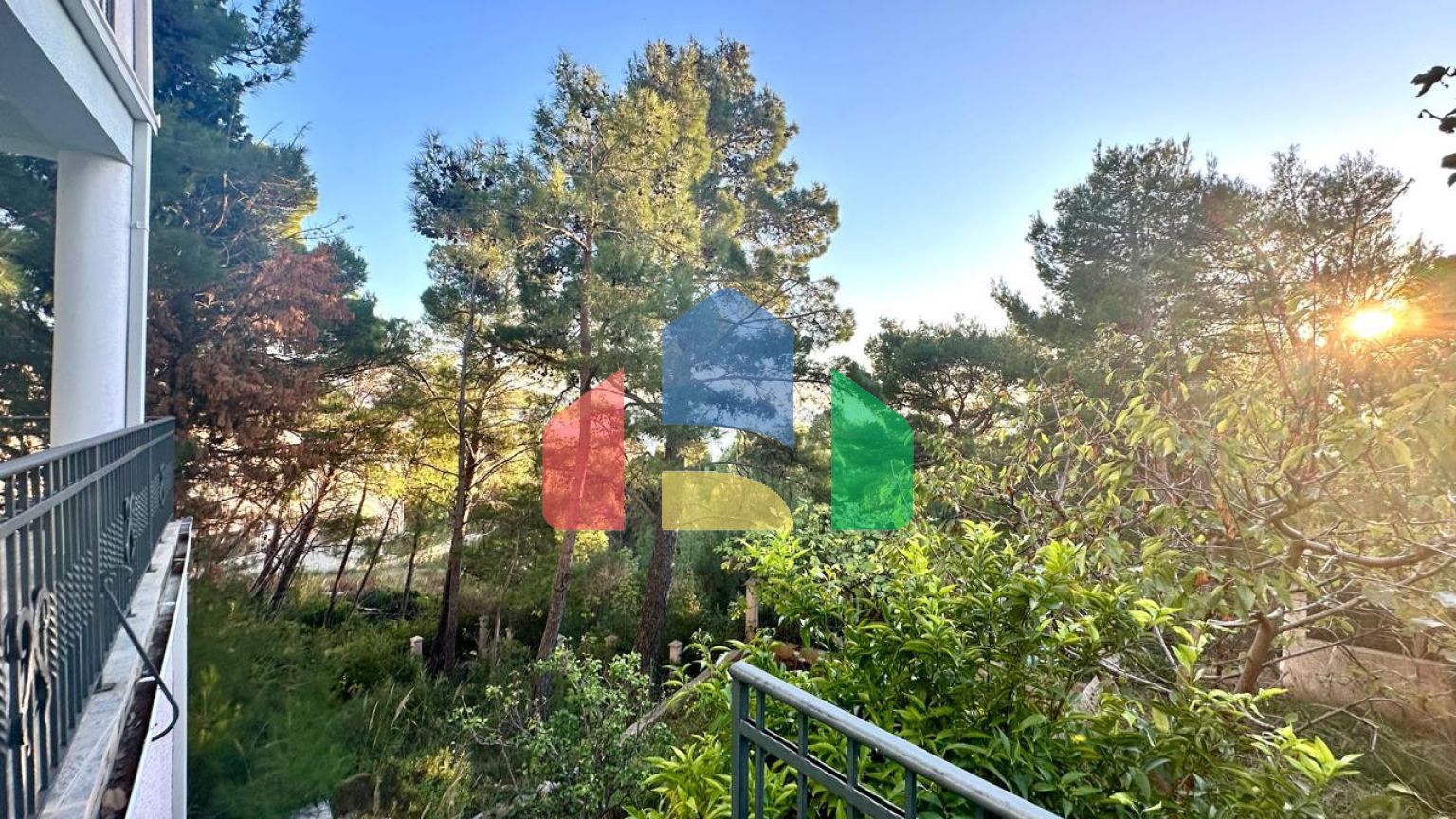 Вилла  в сосновом бору -  Зелёный пояс с видом на море.