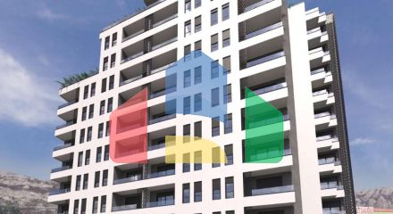 New apartment building in the center of Bar