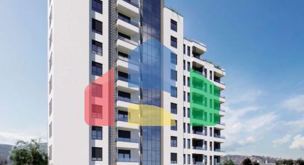 New apartment building in the center of Bar