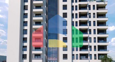 New apartment building in the center of Bar