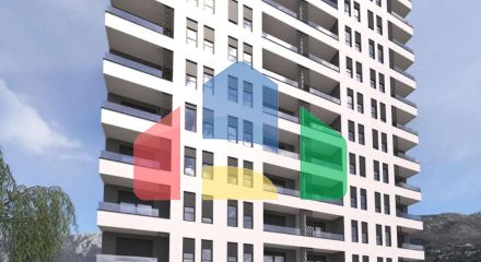 New apartment building in the center of Bar