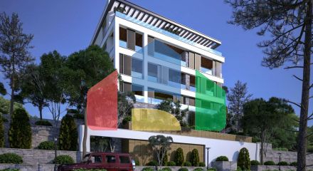 Apartment with 2 bedrooms on the first coastline in Bar in a premium house.