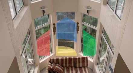 Вилла в сосновой роще с прекрасным видом на море в Зеленом поясе.