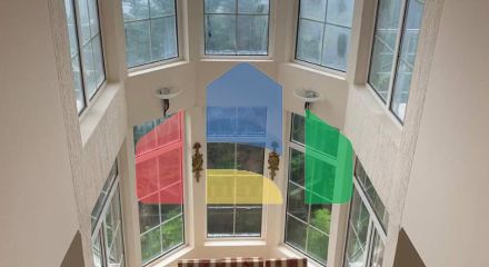 Вилла в сосновой роще с прекрасным видом на море в Зеленом поясе.