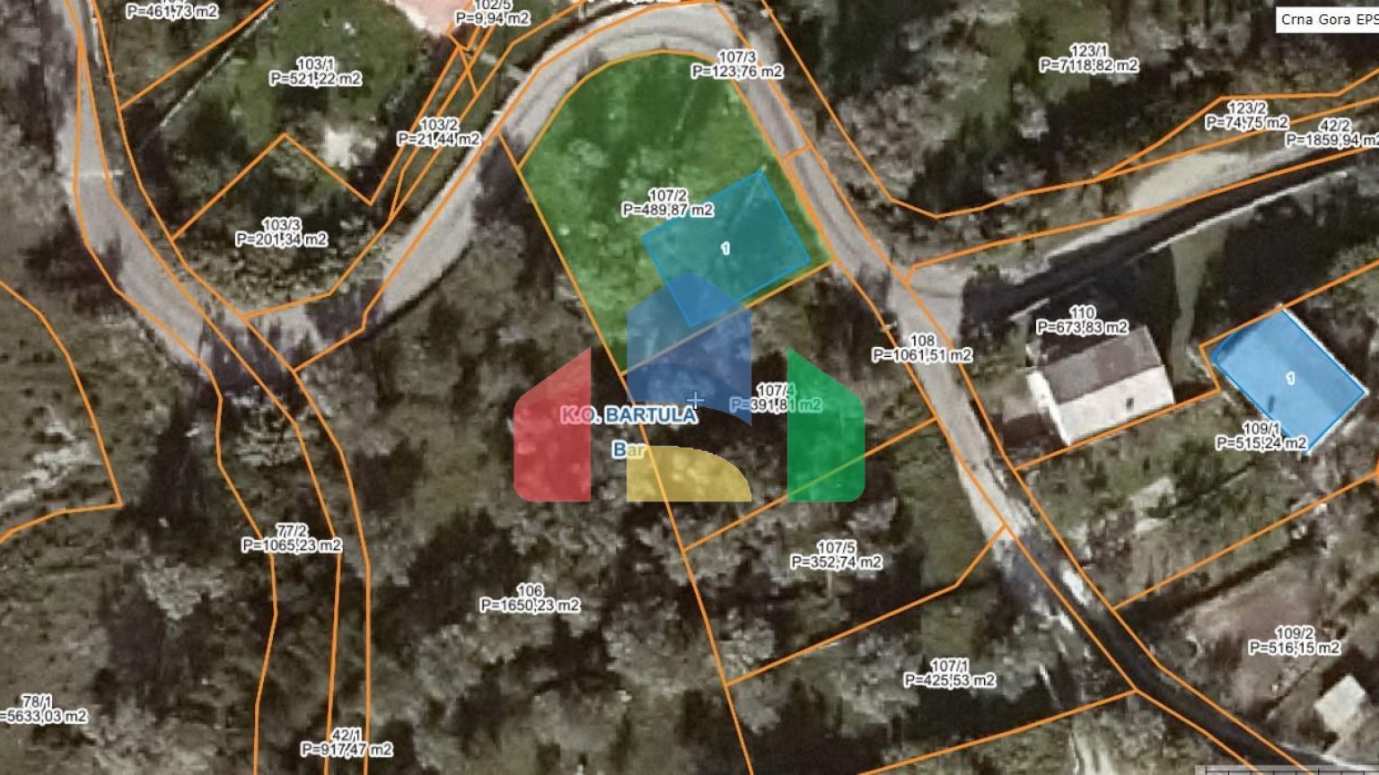 Новая вилла в маслиновой роще в городе Бар