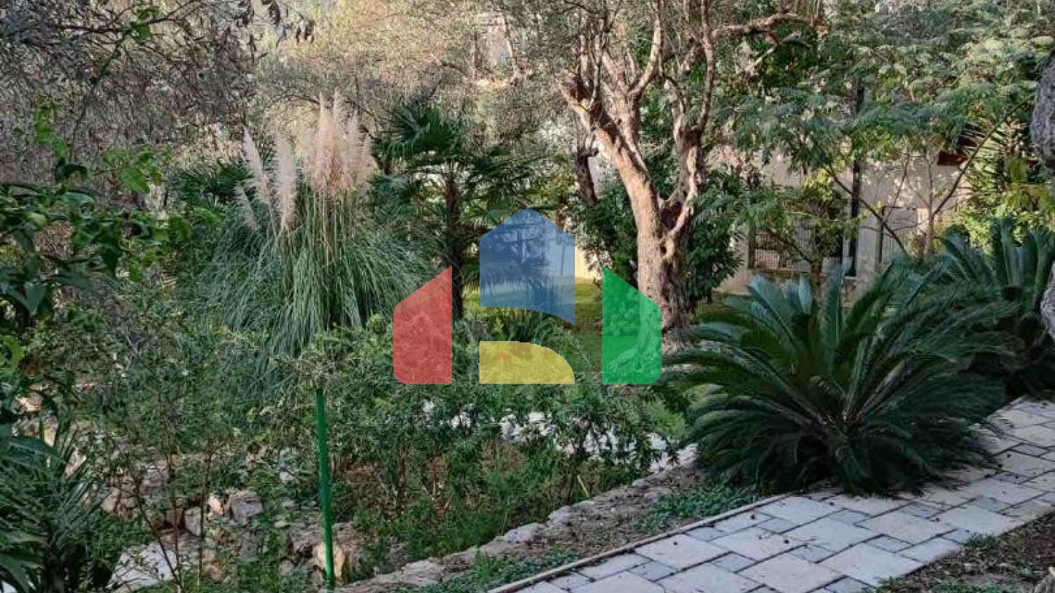 Просторный трёхэтажный особняк с садом и террасами в оливковой роще, Бар