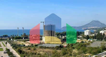 Новая квартира с 2 спальнями с видом на море в комплексе 