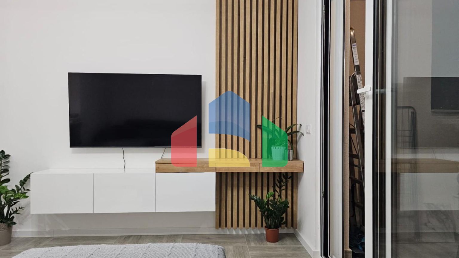 Однокомнатная квартира в Шушани с гаражным местом