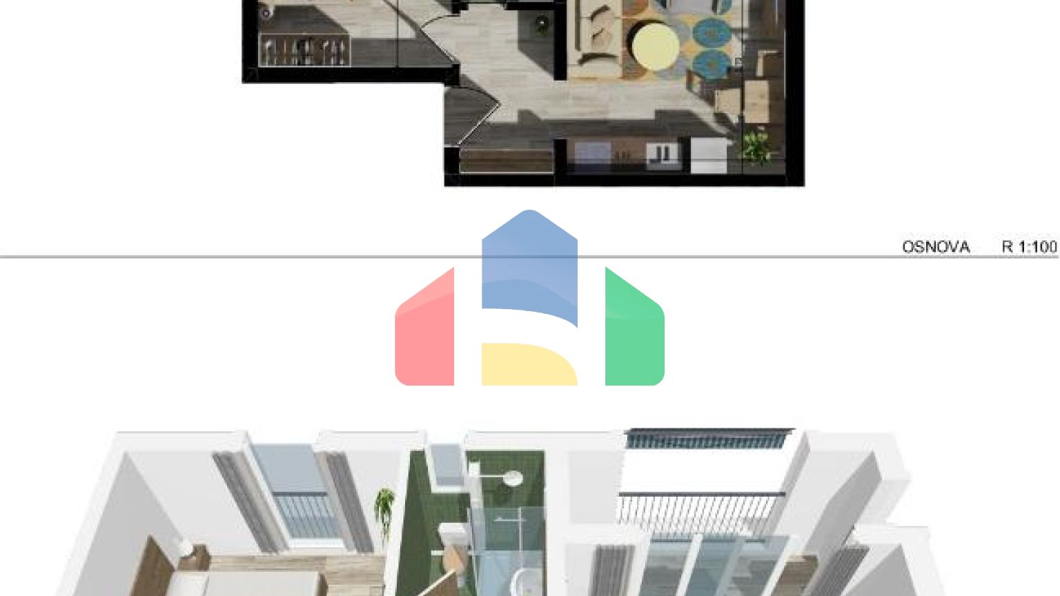 Квартиры в комплексе AquaMare эксклюзив - стоимость 103'404 - 239'575 евро